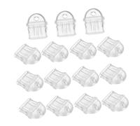 SEWACC 15pcs Transparent USB Type C Port Dust Plugs Durable PVC Charging Port Covers with Secure Fit Reusable Dust Caps Preventing Dirt and Liquid