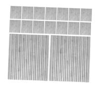 SEWACC 16PCS Authentic Corrugated Steel Design for DIY Dollhouse Decoration Landscape Accessories for Scale Model Building and Educational Displays