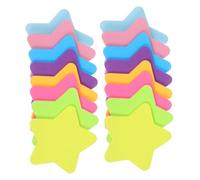 SEWACC 16pcs Five-pointed Star Daily Planner Journal Notebooks Writing Pads Notebook Daily Planner Star Shaped Writing Pads Planner Memo Stickers Office Notebook Paper