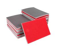 SEWACC 18 Pcs Sandpaper Block Assorted Grits for Drywall Wood Metal Plastic Sanding Pads Car Body Polishing Detailing Durable Sanding Sponge Kit