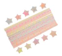 SEWACC 180pcs Origami Star Paper Strips for Crafts Mixed Color Decorative Paper Strips for DIY Folding for Scrapbooking Holiday Decorations and Creative Handcraft Projects
