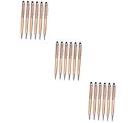SEWACC 18pcs Crystal Glitter Gel Pen Diamond Stylus for Touch Screens for School Office Stationery Supplies