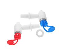 SEWACC 1Pair Replacement Spigot for Water Coolers Leak Beverage Tap with Valves Temperature Suitable for Home and Office Use Easy Operation