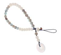 SEWACC 1Pc Detachable Phone Lanyard Lightweight Chinese Style Hanging Rope Wrist Strap for Mobile Devices Versatile Beaded Chain for Keys Travel School Outdoor Use