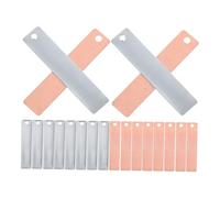 SEWACC 1Set Copper Zinc Strips for Fruit Battery Science Experiments Copper Electrodes for DIY Projects Enhance Imagination and Scientific Knowledge for Parents