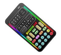 SEWACC 1Set Multi Purpose Mini Sound Card Voice Changer for Mobile Compact Voice Changing Tool with Sound Modes for Fun Streaming Gaming Experience