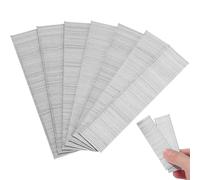 SEWACC 2 Boxes Brad Nails Straight Finishing Nails Steel Rust Resistant Smooth Operation Silver for Furniture Assembly and Woodworking