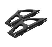 SEWACC 2 Pairs Shoe Cabinet Hinges Metal Flips Frame Durable Shoe Drawer Bracket Replacement for Rack Cabinet Accessories Smooth Practical Design Easy Installation Black Finish