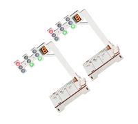 SEWACC 2 Sets DIY Stem Traffic Light Model Kit for Teens Wooden Science Experiment with Easy Digital Programming City Traffic Simulation Parent Bonding Educational