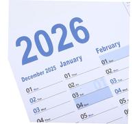 SEWACC 2 Sets Jumbo Wall Calendar Large Writable Monthly Organizer with Stickers Hanging Yearly Planner Whiteboard for Wall Versatile Schedule Display for Office Home Family Events