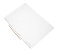 SEWACC 2 Sets Plastic Straight Line Stencil Template Ruler with 0.9cm Spacing and 30 Grids, Multifunctional Efficiency Booster for Exam Takers, Calligraphy and Language Proficiency Tests