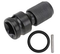 SEWACC 2 Sets Wrench Changeover Head Adapter with Spring Sleeve and Bolt Ring Quick Release Converter Kit for Electric Wrench and Drill Chuck Conversion in Power Tools