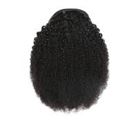 SEWACC 20 Inch Curly Drawstring Ponytail Extension Fashion Wig Kinky Hairpiece for Women Suitable for Braiding and Everyday Styling
