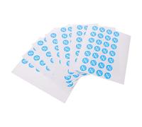 SEWACC 200pcs Ground Wire Identification Tags PVC Adhesive Labels for Neutral Conductor and Control Panel Indoor Residential Units