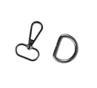 SEWACC 20PCS DIY Bag Buckles and Keychains Sturdy Multi Purpose Dog Buckle for Handbag Backpack Tote Lightweight Hardware Accessories for Home and Outdoor Use