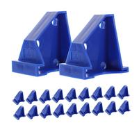 SEWACC 20pcs Flooring Spacers Laminate Floor Installation Kit Compact Lightweight Wood Floor Wedges for Hardwood Vinyl Plank Easy Use and Removal
