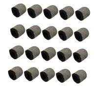 SEWACC 20pcs High Sensitivity Conductive Fiber Stylus Pen Caps Precise Replacement Tips for Capacitive Touch Screens Silver Fiber Material Easy Installation Compatible with Tablets and