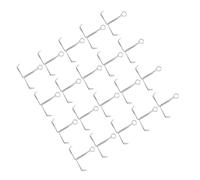 SEWACC 20pcs Laboratory Hose Clamps Spring Flow Control Tubing Clips Strong Bite Force for Rubber and Latex Tubes Flexible Flat Jaw Clamps for Experimental Teaching and Equipment
