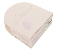 SEWACC 20pcs Linen Craft Envelope in Beige Rustic Texture, Fits Mini Greeting Cards and Tiny Artworks, Easy to Tuck into Gift Bags, for Bridal Shower or Shower Notes