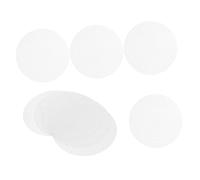 SEWACC 20Pcs Round Plastic Mesh Canvas Sheets DIY Cross Stitch Panels for Embroidery Knitting Quilting Crafts with Clear Lines