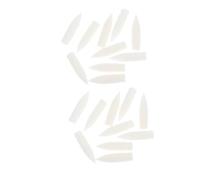 SEWACC 20pcs Soft Tip Marker Nibs Replacement for Acrylic Markers Smooth Nylon Brush Tips Easy to Replace Art Supplies for Drawing and Writing
