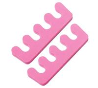 SEWACC 20pcs Sponge Finger Separator Nail Toe Separator Beautiful Design Eva Material Prevents Touch of Wet Nail Polish Applied to Shape False Professional Art Learners Manicure Pedicure