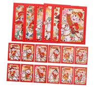 SEWACC 20pcs Traditional Chinese Red Envelopes with Horse Design for Year Horse Spring Festival Lucky Money Red Packets for Birthday Wedding Cash Pockets