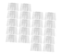 SEWACC 20pcs Transparent Textbook Protective Covers Clear Plastic Book Sleeve Water Resistant Book Protector for Students Teachers Use Easy to Apply