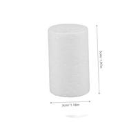 SEWACC 20pcs White Foam Cylinders Polystyrene Arts Supplies DIY Craft Foam Blocks Craft Modeling Blank Polystyrene Blocks DIY Decorations White Blank