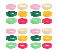 SEWACC 24 Pcs Breathable Stretchy Yoga Headbands for Women Elastic Sweat-wicking Hairbands with Cotton and Spandex Material, for Gym and Outdoor Activities, Minimalist Fashionable Design