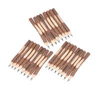 SEWACC 24pcs Rustic Wooden Tree Branch Pencils Natural Bark Tiny Pencils for Adults School Supplies Camping Party Favors Unique Drawing Writing Tools