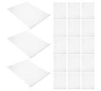 SEWACC 24pcs White Woven Bag Large Capacity Shipping Bags for Business Fast Packing Parcel Construction Waste Holders for Household Sundries Storage and Logistics Use