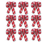 SEWACC 25 Pcs Xmas Shiny Brooches Unique Crutch Luminous Enamel Fashion Colthes Collar Led Glowing Corsage