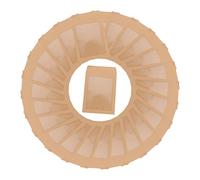 SEWACC 25pcs Kraft Paper Envelopes with Transparent Window Peel Seal Invitation Envelope Bags Document Folder Pouches for Mailing Letters and Documents