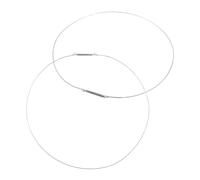 SEWACC 2pc Washing Machine Door Seal Ring Stainless Steel Gasket Seal 34cm Diameter Sturdy Washer Door Lock Replacement for Secure Sealing