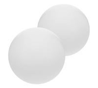 SEWACC 2pcs Acrylic Globe Lampshades Ceiling Light Shades Replacement for Pendant and Wall Fixtures Minimalist Modern Design with Soft Diffused Lighting
