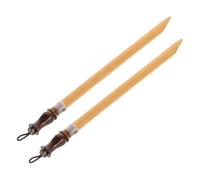 SEWACC 2pcs Bamboo Dip Pen Handcrafted Bamboo Cane Drawing Pen 7.47x0.47x0.47in Ink Control Design Multipurpose Vintage Style for Manga Calligraphy Artists and Calligraphy Practitioners