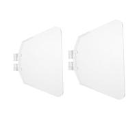 SEWACC 2pcs Bench Grinder Eye Shield Assembly Durable Protective Cover for Tabletop and Vertical Grinding Machines Dust High Transparency for Visibility Versatile Safety