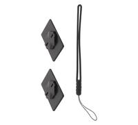 SEWACC 2pcs Bicycle Phone Adhesive Adapter Mount Compatible with Garmin Computer Base Handlebar Holder for Road and Mountain Bike Navigation