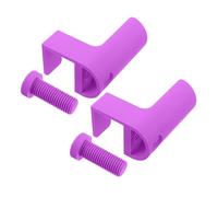 SEWACC 2PCS Canvas Roller Holder for Diamond Art Painting Plastic Clamps Compatibility for Various Canvas Portable Rhinestone Painting Organizer for Artists