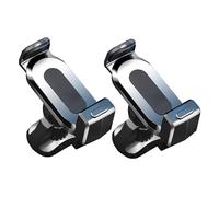 SEWACC 2pcs Car Phone Holder with Rotatable Arch Design Air Vent Mount Compatible with Smartphones and Cases Plastic Cellphone Stand for Safe Driving