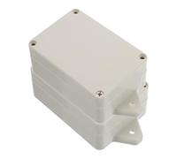 SEWACC 2Pcs Electrical Junction Box Plastic Project Enclosure Case Power Circuit Board Housing for Outdoor Cable Joiner and Electronic Projects