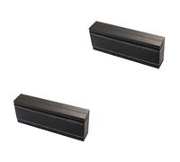 SEWACC 2pcs Fountain Pen Box Multi-Function Case for Decorative Storage Retro Style Organizer for Writers and Collectors Pu Material for Professionals