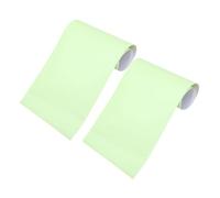 SEWACC 2pcs Glow in Dark Luminous Vinyl Film with Strong Adhesive Fade-Resistant Photoluminescent Decal Stickers for DIY Craft Car Window Safety Labels Letters Cup License Plate