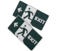 SEWACC 2pcs Glow the Dark Brooch Cute Funny Alloy Green Lapel Pin for Hats Special Occasions