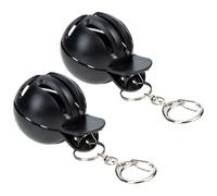 SEWACC 2pcs Golf Ball Line Marker Tool, Double Sided ABS Stencil | Front and Back Marking, Dot Marking and Straight Lines, Silver Black Finish, Buckle Included