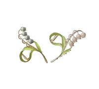 SEWACC 2pcs Jaw Clips for Hair Hair Clamp Holder Tulip-shaped with Refined Design Resists Cracking and Fading for Women Stylish and Elegant Simplicity for School and Washing Your Face
