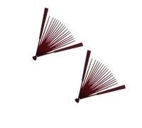SEWACC 2pcs Lightweight Wooden DIY Fan Frame Ribs for Handcrafted Foldable Fans Suitable for Dance Performances and Decoration for Craft Projects