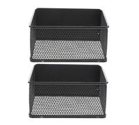 SEWACC 2pcs Magnetic Fridge Side Shelf Space Saving Storage Organizer for Kitchen Spices Garlic Onion Ginger with Stable Magnetic Hold for Refrigerator Side Hanging Basket