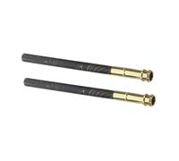 SEWACC 2pcs Metal Pencil Extenders for Artists with Replaceable Tips Enhanced Control and Comfort Compatible with Various Art Pencils for Sketching and Writing Drawing Pens Extenders